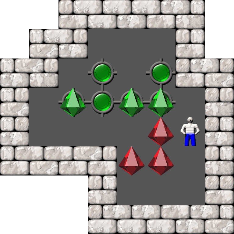 Sokoban Sokoban Extreme level 100